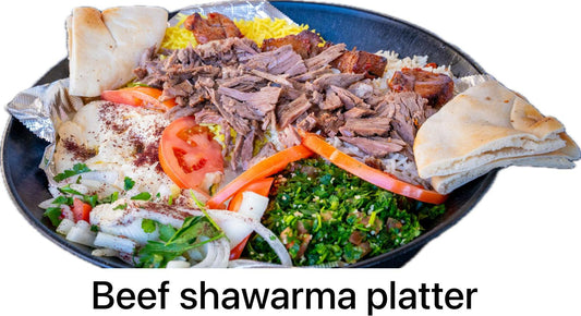 Beef shawarma