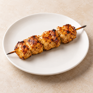 Chicken kebab skewer