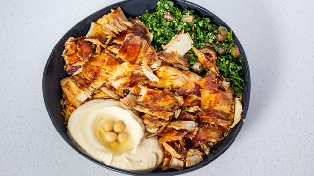 Chicken Shawarma Bowl.