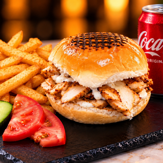 Chicken Shawarma Bun Meal