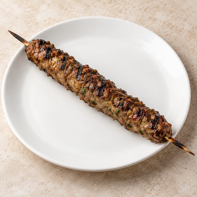 Lamb Kofta Skewer.