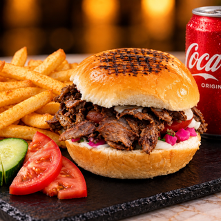 Beef Shawarma Bun Meal