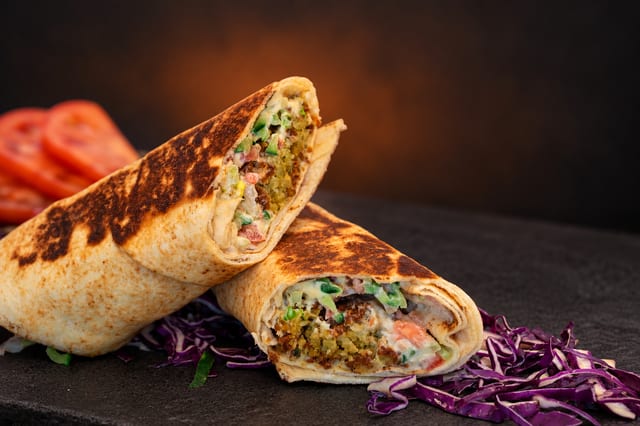 Falafel Wrap.
