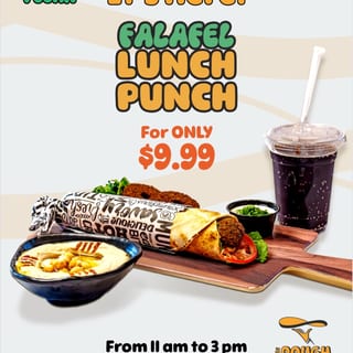 Falafel Lunch Punch